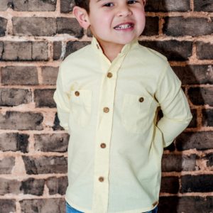 Camisa Social Gola Padre Ifantil