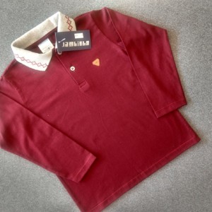 Camiseta Polo algodão infantil